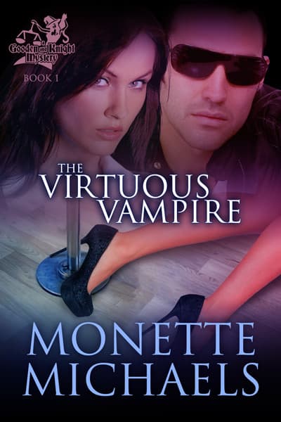 Book cover for The Virtuous Vampire by Monette Michaels